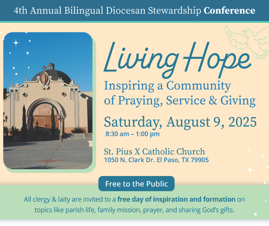 4th Annual Bilingual Diocesan Stewardship Conference: Living Hope: Inspiring a Community of Prayer, Service, and Giving