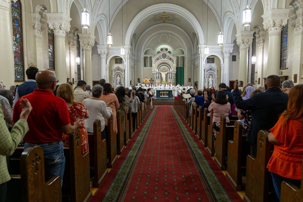 Mass Attendance Shows Encouraging Growth