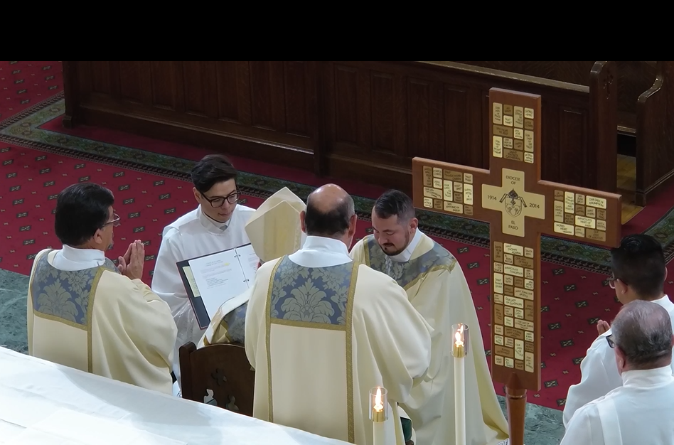 Prayers and Support for Our Newest Diocese of El Paso Priest