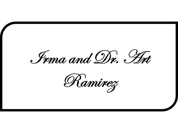 Irma and Dr. Art Ramirez